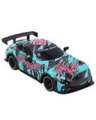 Ctoys 1:16 Uzaktan Kumandalı Neon Işıklı Spor Araba Turkuaz P383 - 2
