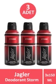 Jagler Deodorant Storm 150 ml 2 Adet - 1