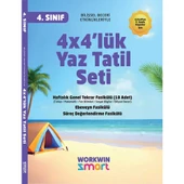4. Sınıf 4x4'lük Tatil Tekrar Seti | 12 Fasikül+Bilişsel Etkinlikler-2025 thumbnail 1