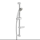 Artema Flow Soft Banyo Batarya Artema Solo C Sürgülü Krom El Duşu Seti thumbnail 2