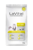 Lavital Kitten Somonlu Yavru Kedi Maması 12 Kg thumbnail 1