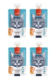 Taze Tavuklu & Havuçlu Kedi Et Ezmesi 90 Gr. X 4 Adet - 1