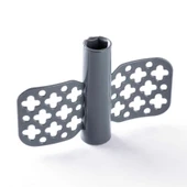 Tantitoni Füme Beyaz Büyük Pratik Doğrayıcı 900ml - 3