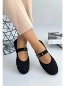 Papuçcity Dvmd 03140 Ortopedik Kadın Günlük Taşlı Babet - 3