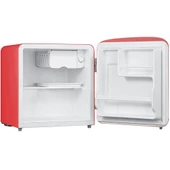 Dijitsu DB80RRE Retro 47 Litre Tek Kapılı Mini Buzdolabı - Kırmızı - 2