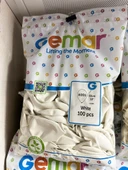 Gemar Parti Doğum Günü Organizasyon Balon - 33 Cm. - Beyaz - 100 Adet thumbnail 1