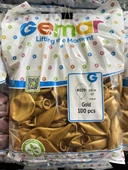 Gemar Parti Doğum Günü Organizasyon Balon - 28 Cm. - Ivory - Altın - 100 Adet thumbnail 1