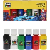 Akrilik Boya 6 Lı Set - 1