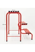 HASTUNÇ Katlanır Metal Merdivenli Tabure Hem Merdiven Hem Tabure - 2
