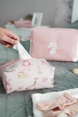 Flora 2’li Yenidoğan Çantası, Bebek Bezi/Kıyafeti Çantası ve Islak Mendil Çantası Alt Bakım Seti thumbnail 5