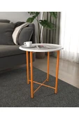 HASTUNÇ Katlanır Beyaz Metal Sehpa - 1