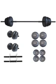 Dambılcım 35 Kg Halter Seti Dambıl Seti Ağırlık Ve Vücut Geliştirme Aleti 35 Kg Spor Dumbell Set - 2