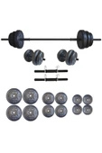 Dambılcım 65 Kg Halter Seti Dambıl Seti Ağırlık Ve Vücut Geliştirme Aleti 65 Kg Spor Dumbell Set - 1