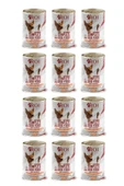 Roi Somonlu Yüksek Proteinli Yetişkin Köpek Konservesi 415 Gr x 12 Adet - 1