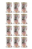 Rio Yüksek Proteinli Somonlu Yetişkin Kedi Konservesi 415 Gr.X 12 Adet - 1