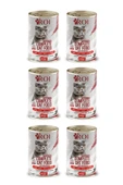 Roi Yüksek Proteinli Kuzu Etli Yetişkin Kedi Konservesi 415 Gr x 6 Adet - 2