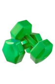 Mocca Style Dambıl Seti Yeşil 3 KG x 2 Adet 6 KG Dambıl Seti 6 KG Dumbell Set Yeşil Vinyl 6 Kg - 1