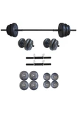 Dambılcım 35 Kg Halter Seti Dambıl Seti Ağırlık Ve Vücut Geliştirme Aleti 35 Kg Spor Dumbell Set - 1