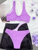 Halka aksesuarlı cut out mayo DB200781MA - 4