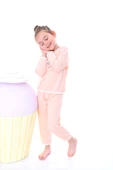 Kız Çocuk %100 Pamuk Desenli Rahat Pijama Takımı-Yumuşak ve Cilt Dostu - 20