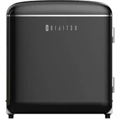 Dijitsu DB80RBL Retro 47 Litre Tek Kapılı Mini Buzdolabı - Siyah - 1