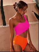 TEK OMUZLU ASİMETRİK MAYO DB20020M - 7