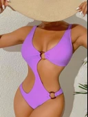 Halka aksesuarlı cut out mayo DB200781MA - 1