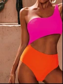 TEK OMUZLU ASİMETRİK MAYO DB20020M - 8