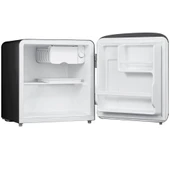 Dijitsu DB80RBL Retro 47 Litre Tek Kapılı Mini Buzdolabı - Siyah - 2