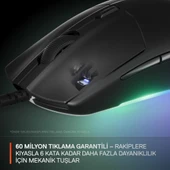 Steelseries Rival 3 Gen 2 RGB Kablolu Gaming Mouse Siyah - 7