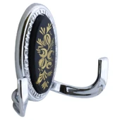 Duvar Vestiyer Askısı Metal Dolap Elbise Havlu Askılığı Krom Askı Askılık 4 Adet thumbnail 2