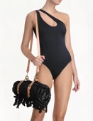 SİYAH SIRT VE TEK OMUZ PENCERELİ MAYO DB200517M - 1