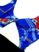 DB20097M FİYONKLU ÖNÜ PENCERELİ SAKS BASKILI MAYO - 2