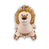 TommyBaby Egitici Peluş Tekerlekli Sallanan Aslan Ahsap Sallanan ASLAN - 2