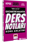 2023 KPSS Kısa ve Öz Geometri ve Sayısal Mantık Konu Anlatımı Ders Notları Yargı Yayınları - 1