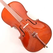 Çello (Viyolonsel) Dominguez 3/4 Gül Aksamlı Parlak DCR34CRP1 - 4