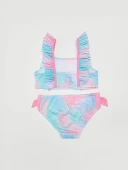 Batik Desenli Kız Çocuk Bikini Takım DB200786BT - 2