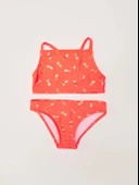 Varak baskılı kız çocuk bikini takım - 1