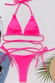 İp ve halka detaylı bikini takım - 2