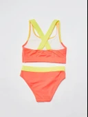 Sarı Baskılı kız çocuk bikini takım DB200745BT - 2