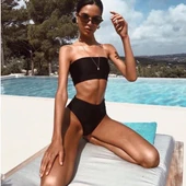 Straplez bikini takım DB200730BT - 5