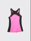 Halter kesim taytlı yüzücü kız çocuk mayo DB200741CM - 2