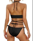 Bağlama Detaylı bikini takım DB200780BT - 3