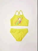 Baskılı kız çocuk bikini takım - 1