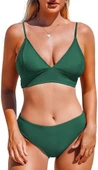 Kaplı Üçgen Bikini Üstü DB200051BU - 1