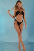 Bağlama Detaylı bikini takım DB200780BT - 6