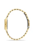 Ferro FL21599AWT-B6 Quartz Çelik Altın Rengi Yeşil Kadran 22 mm Kadın Kol Saati - 2