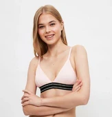 TOZ PEMBE KOTON BRALET DS200448BR - 1