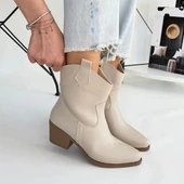 Akver Bej Cilt Topuklu Bot thumbnail 4