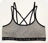 GRİMELANJ ÇIKMA KAPLI BÜSTİYER DS200507BU - 1